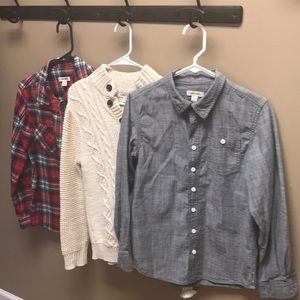 Amazing deal: 3 like new Boys dress shirts! 12/14